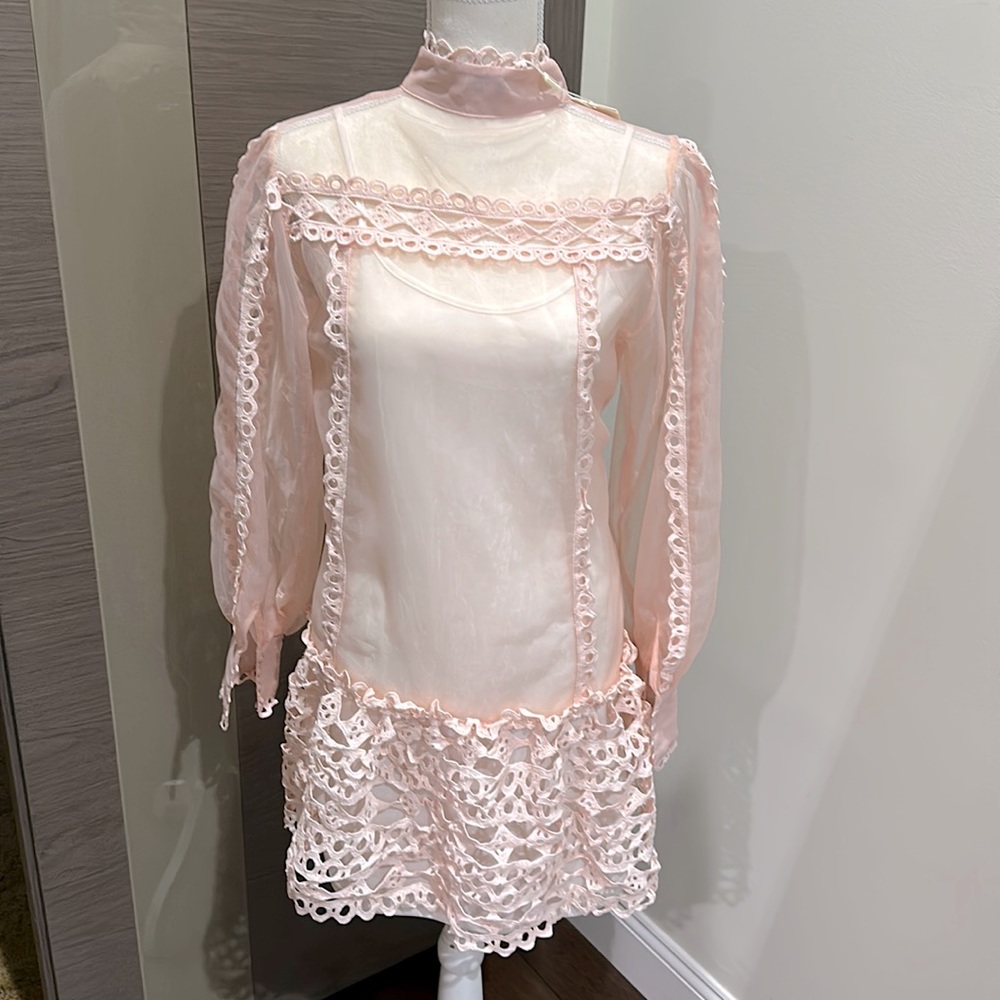 Lovely underlined peony dress